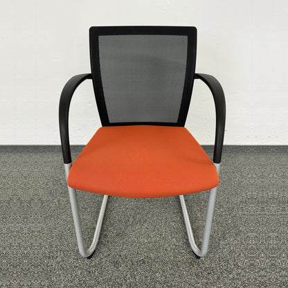 König + Neurath OKAY II Freischwinger Stoffbezug Orange - 6037305