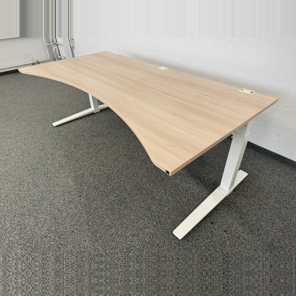 TALO.S Schreibtisch Cosinus Gestell Weiss - 6037321