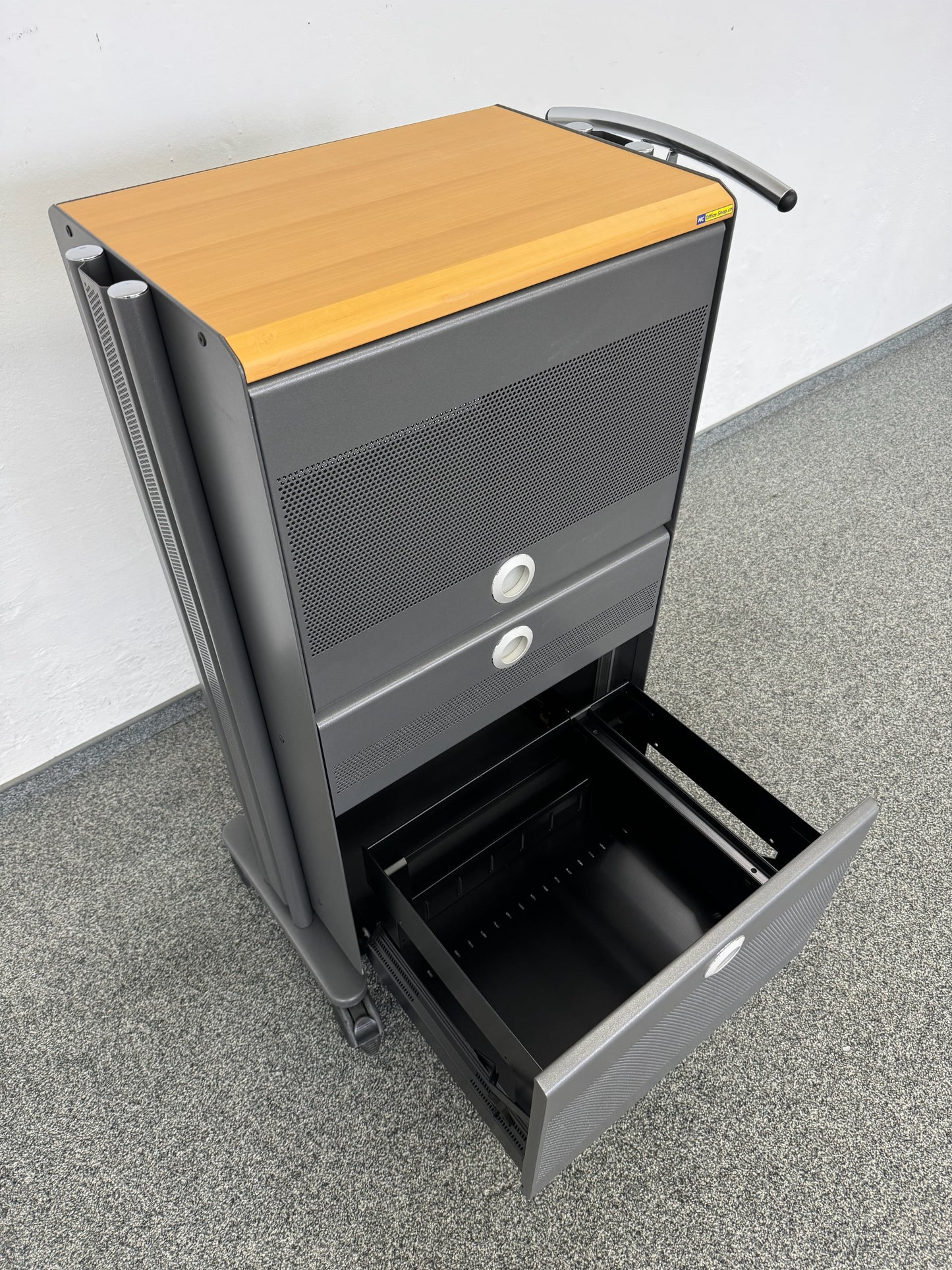 Ergodata Take Off Roll-Caddy HR-Auszug offen