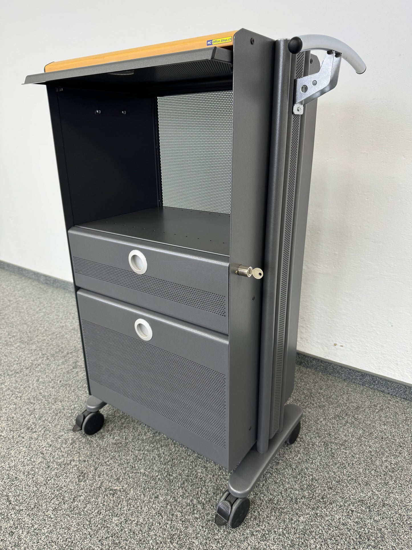 Ergodata Take Off Roll-Caddy Klappe offen