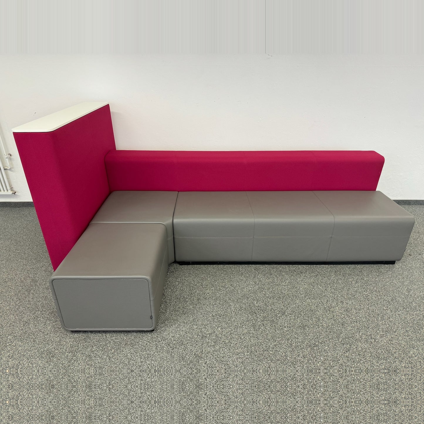 Bene PARCS CAUSEWAY Lounge Sofa Stoff und Kunstleder