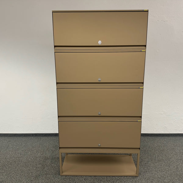 Lista Office Locker mit 4 Fächern ohne Schlüssel