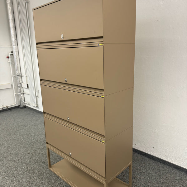 Lista Office Locker mit 4 Fächern ohne Schlüssel