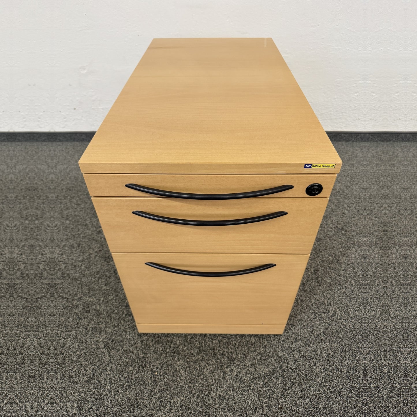 Sitag Ascent Unterstell-Korpus aus Buchenfurnier mit Hängeregister geschlossen