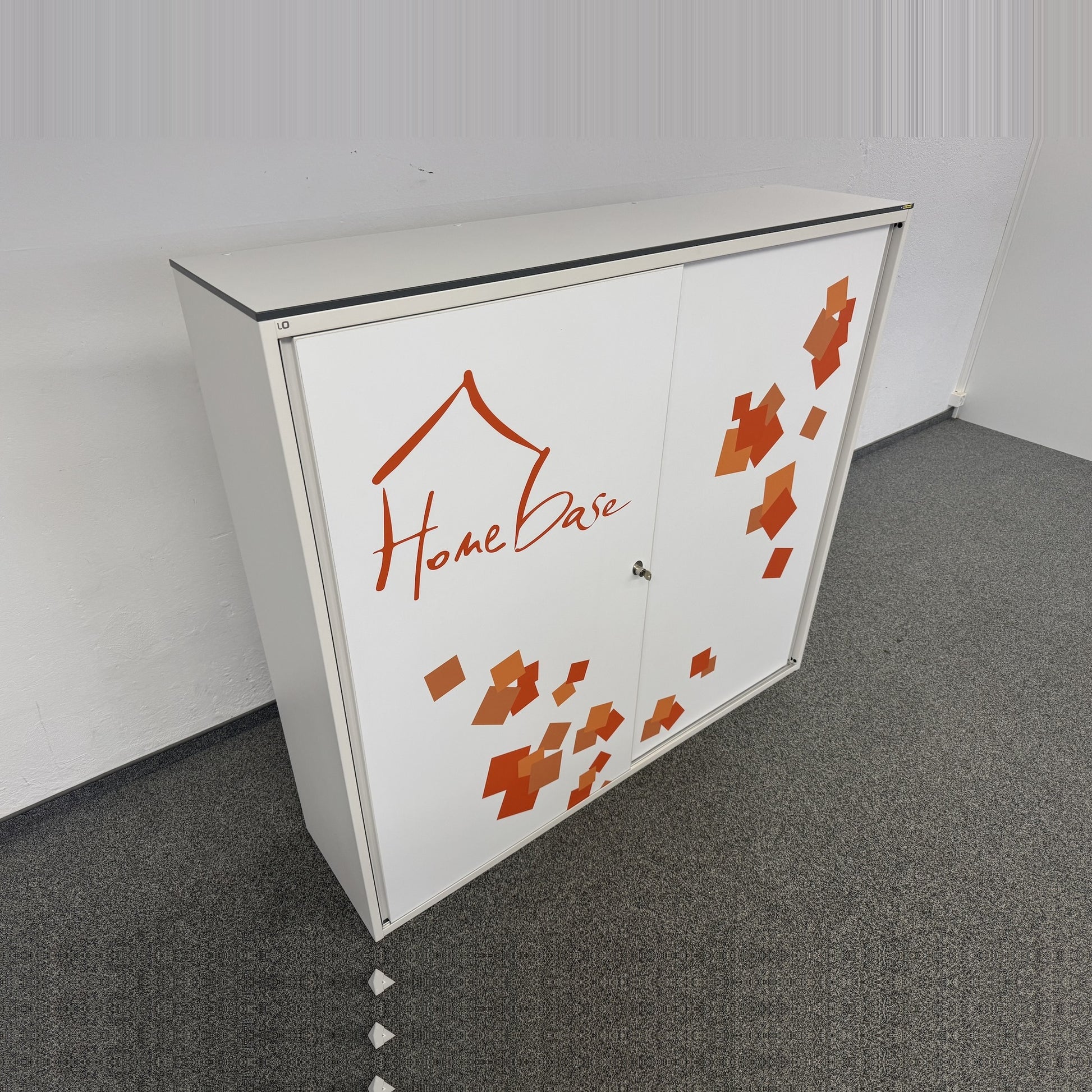 Lista Storage Schiebetür-Aktenschrank Ansicht von oben