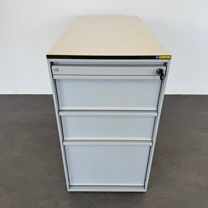 Lista Office Serie L Beistell-Korpus Metall Grau