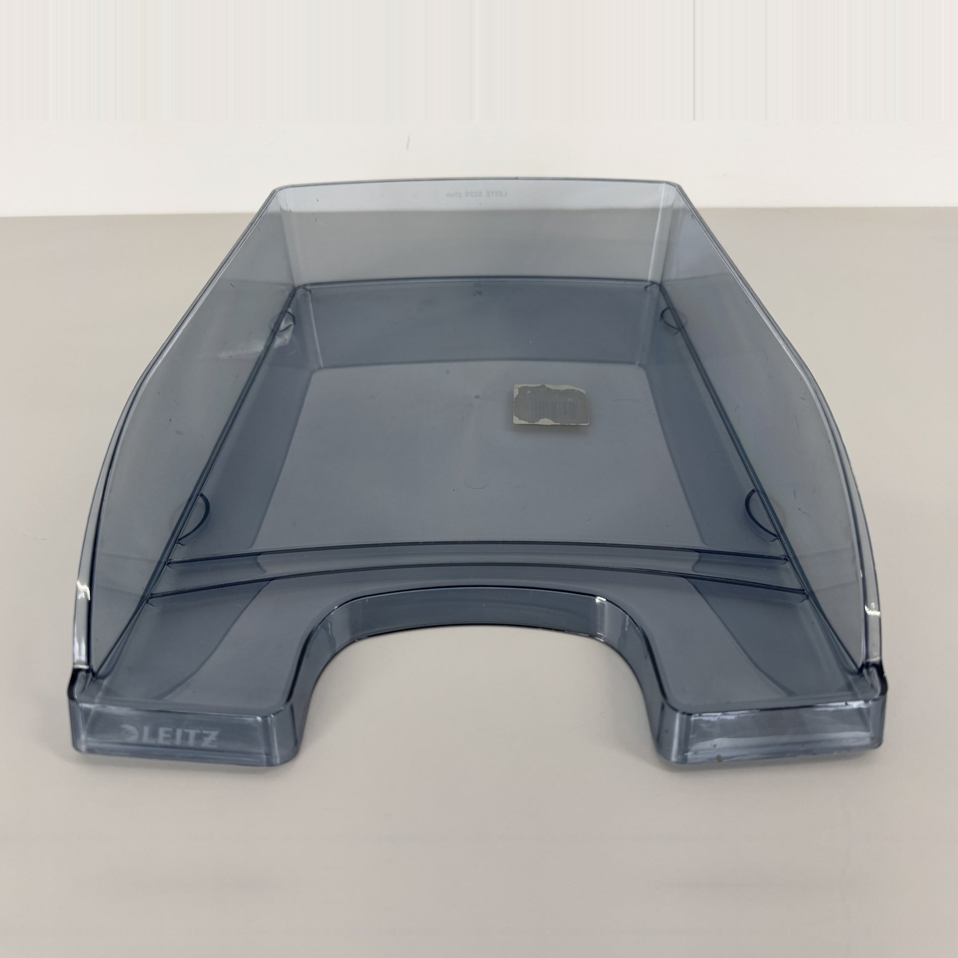 Leitz Basic Ablagefach Kunstoff grau transparent
