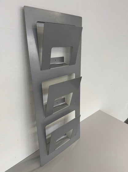 Top Design Classic Präsentations-Regal aus Metall