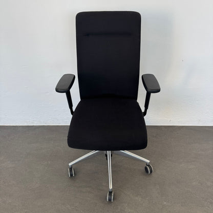 Girsberger Presto Bürodrehstuhl mit Stoffbezug Schwarz - 6037536