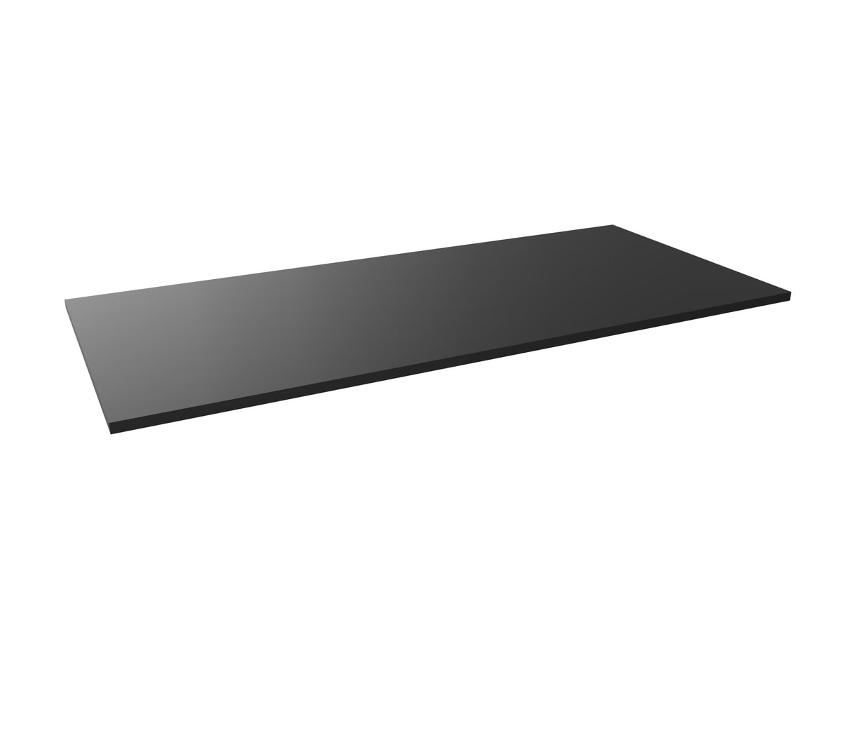 MC Tischplatte 1800 x 800 mm - Schwarz - 6037557