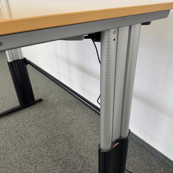Sitag Ready Sitz-Steh Schreibtisch 1800 x 900 mm - Buche