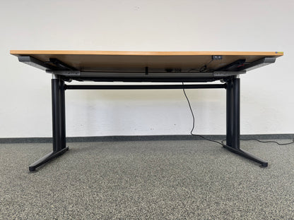 Sitag Ready Sitz-Steh Schreibtisch von unten