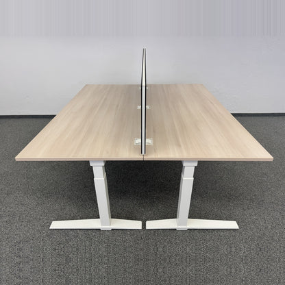 König + Neurath TALO.S Bench-Schreibtisch Spanplatte Akazie - 6037583