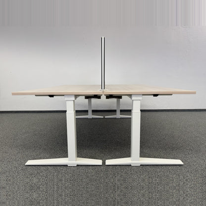TALO.S Bench-Schreibtisch mit Mitteltrennwand - 6037583