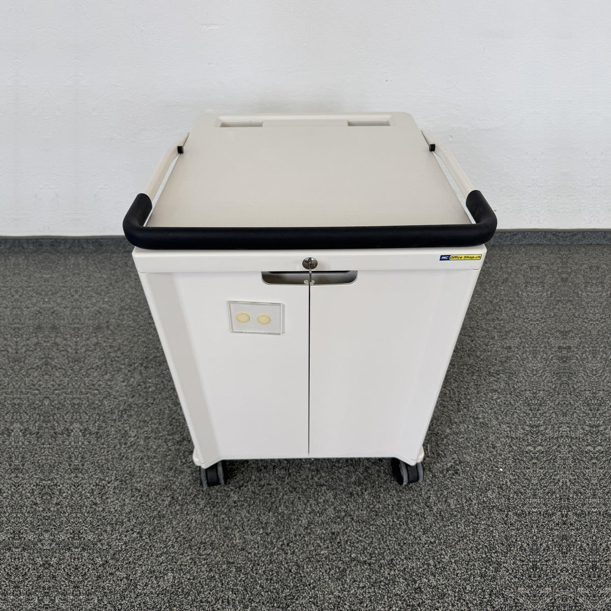 Vitra Storage Drucker-Caddy Metall und Kunstoff Weiss