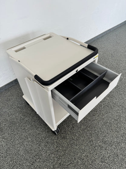 Vitra Storage Drucker-Caddy mit Schublade offen - 6037591