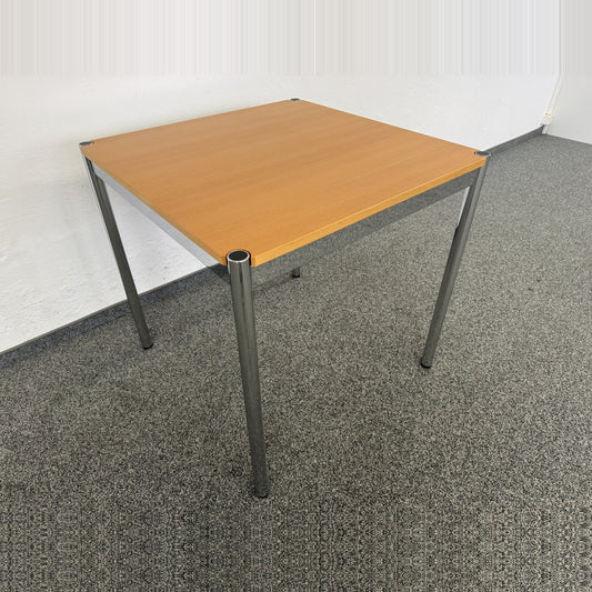 USM Haller Classic Sitzungstisch Gestell Metall Chrom glanz