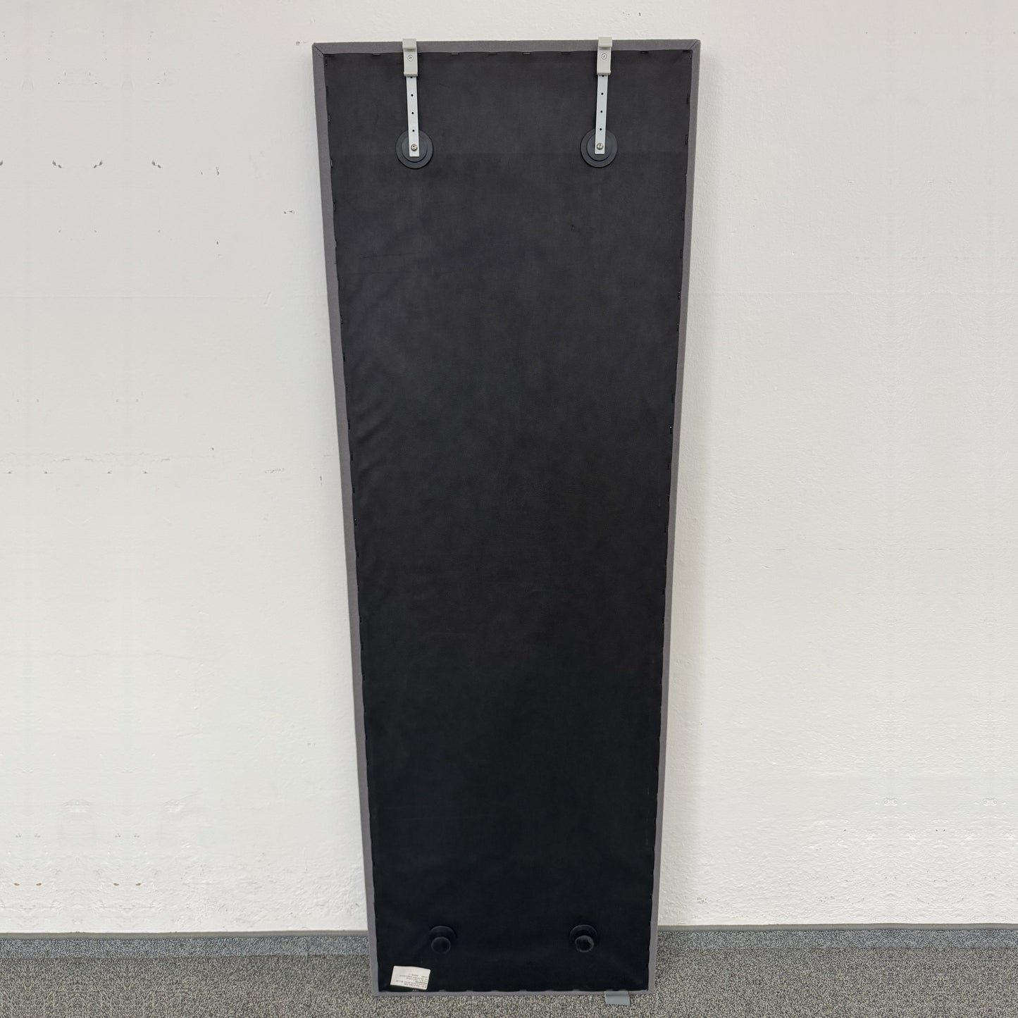Creation Baumann acousticpearls Wand-Panel Stoff antrazit Ansicht von hinten