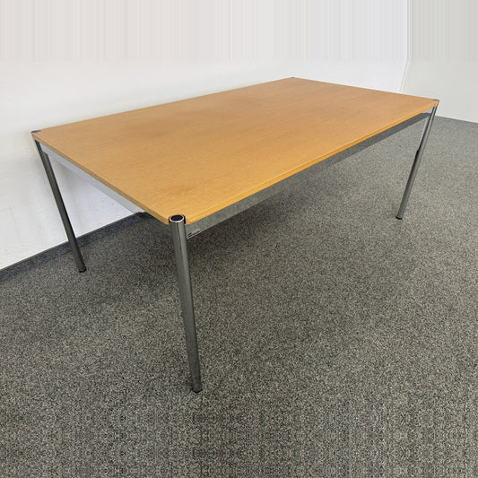 USM Haller Classic Schreibtisch Tischplatte Eiche Natur geölt