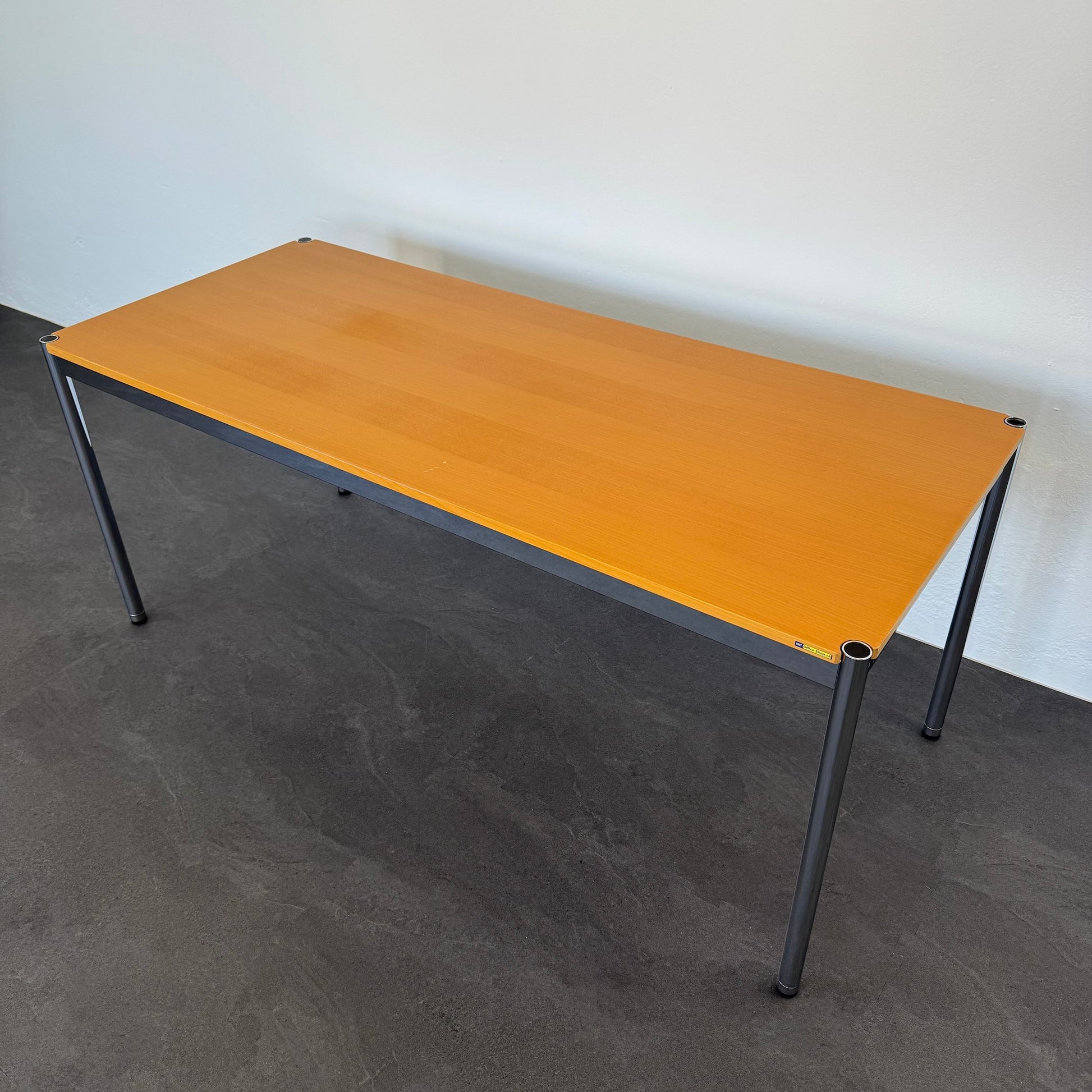 USM Haller Classic Schreibtisch Gestell Chrom glanz