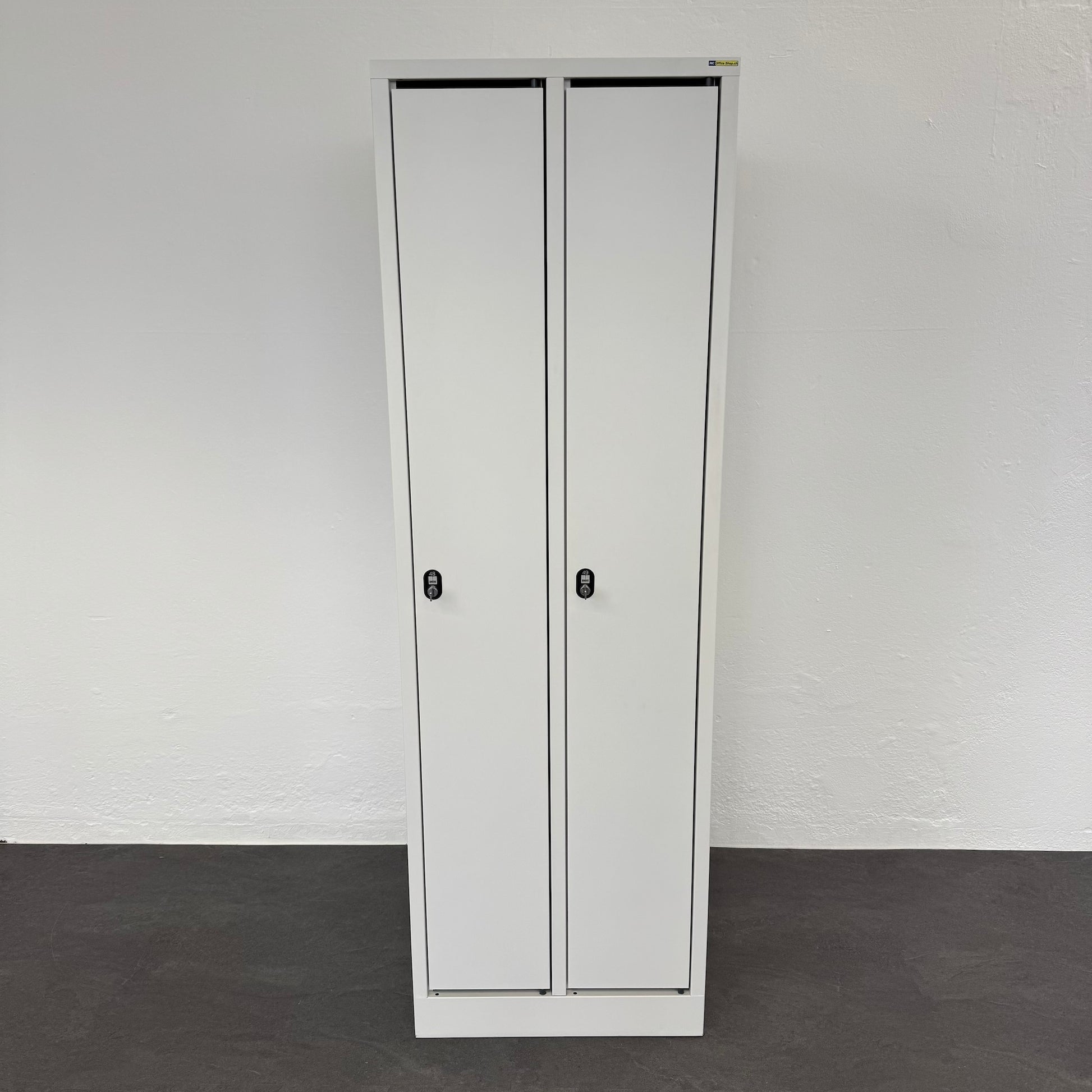 Stalgo G12 Garderobenschrank Metall weiss