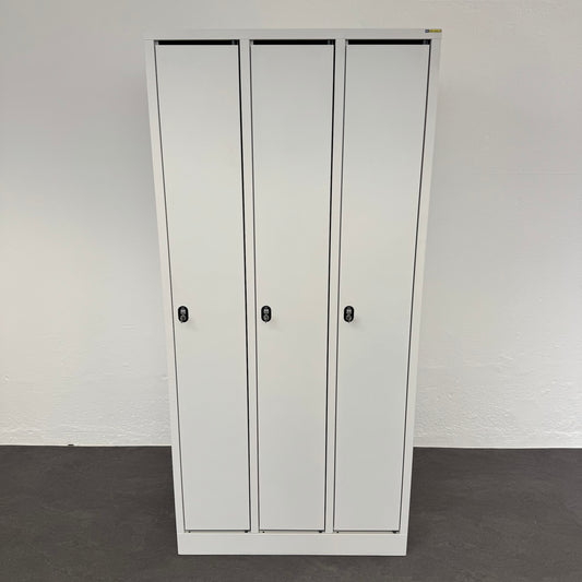 Stalgo G13 Garderobenschrank Metall weiss