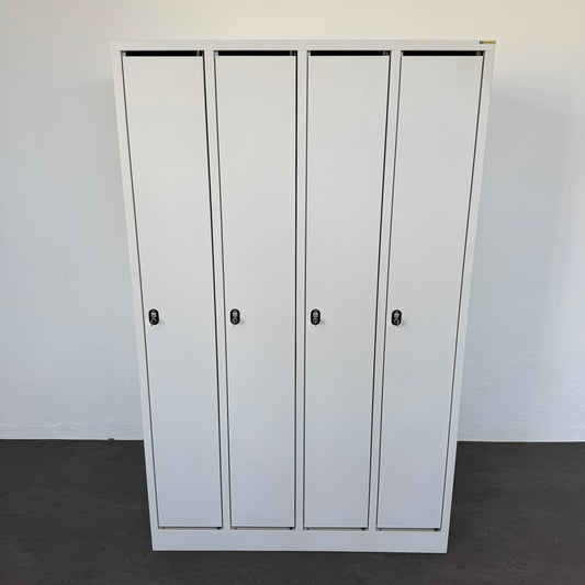 Stalgo G14 Garderobenschrank Metall weiss