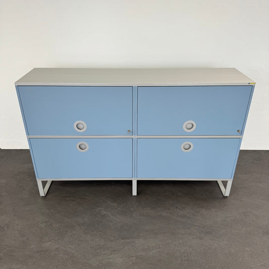 Denz D3 Sideboard MDF Hellblau 1600 mm breit