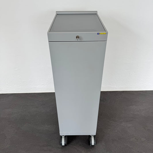 Denz D3 Roll-Caddy in Silbergrau