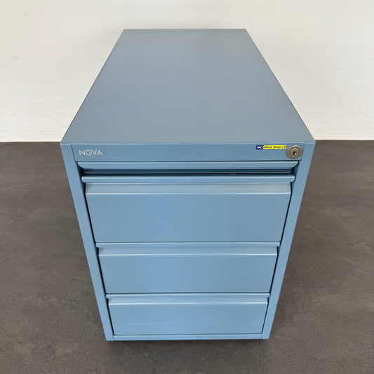 Novex Nova Unterstell-Korpus aus Metall Hellblau
