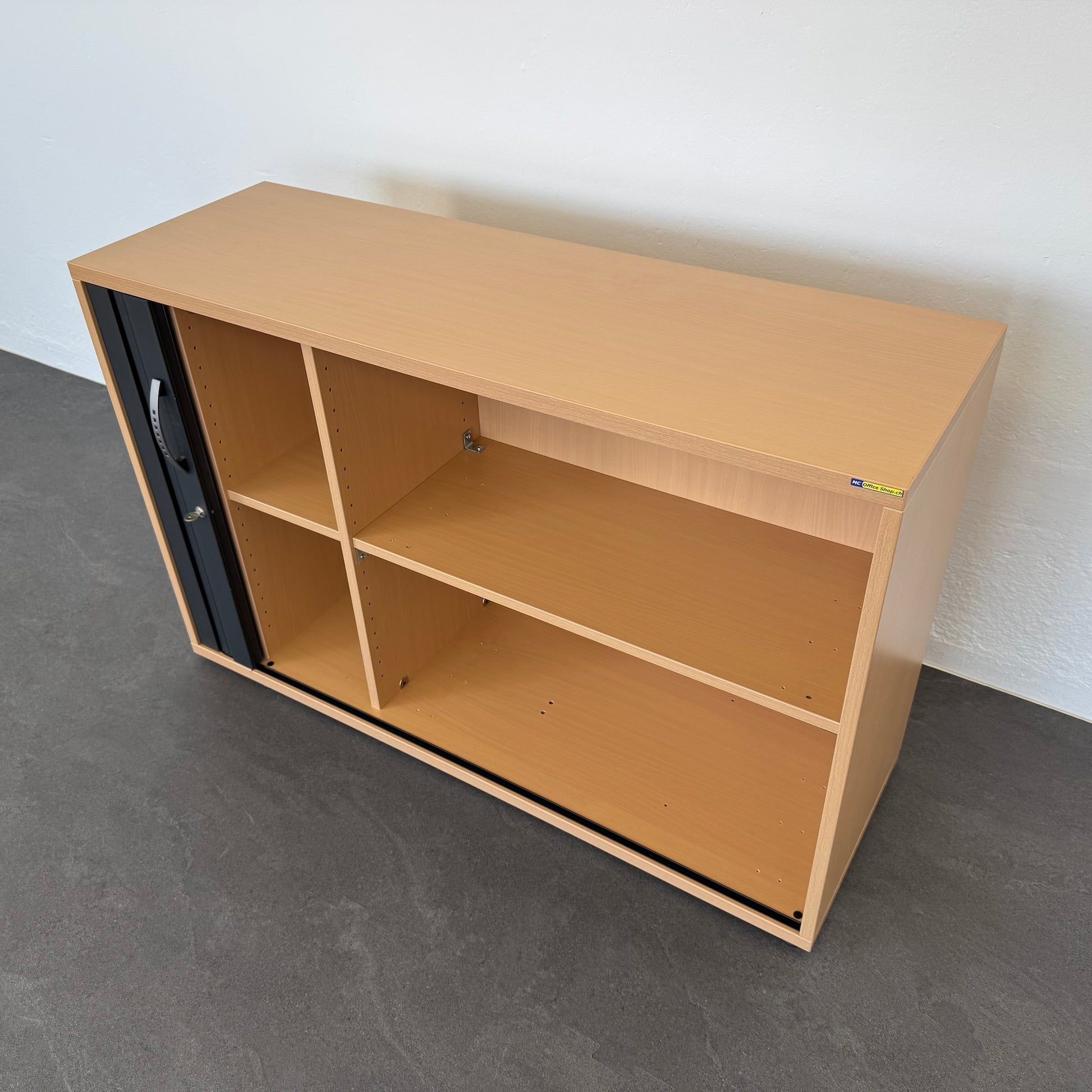 Gesika Lim Lateralschrank offen von links