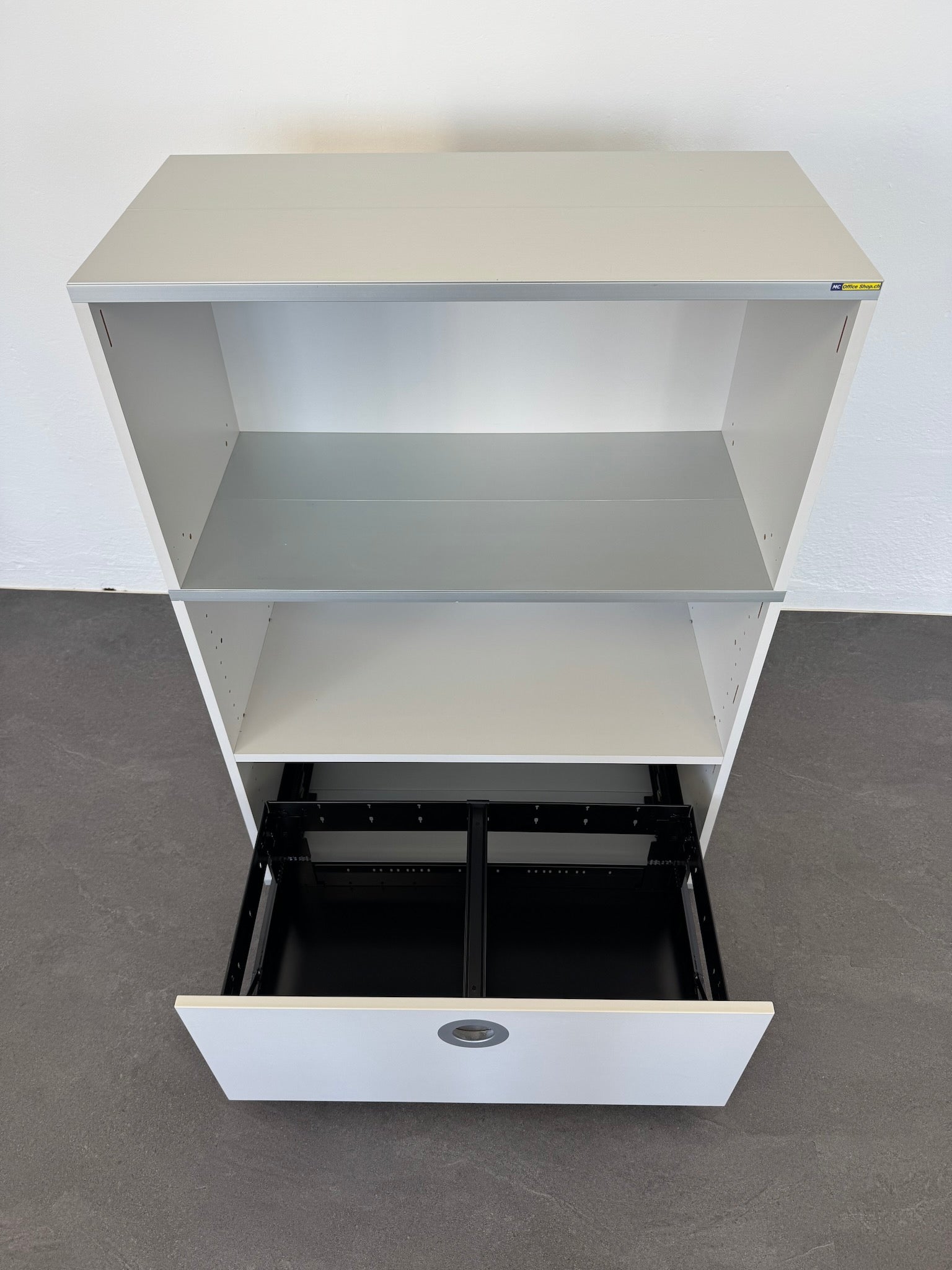 Denz D3 Sideboard mit Hängeregister offen