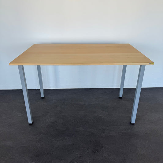 Steelcase Quba Stehtisch Spanplatte Ahornfurnier