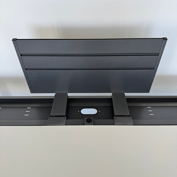 Lista eQ Trennwand mit Tischhalterung