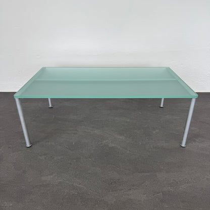 Top Design Lounge-Table mit Milchglas Tischplatte