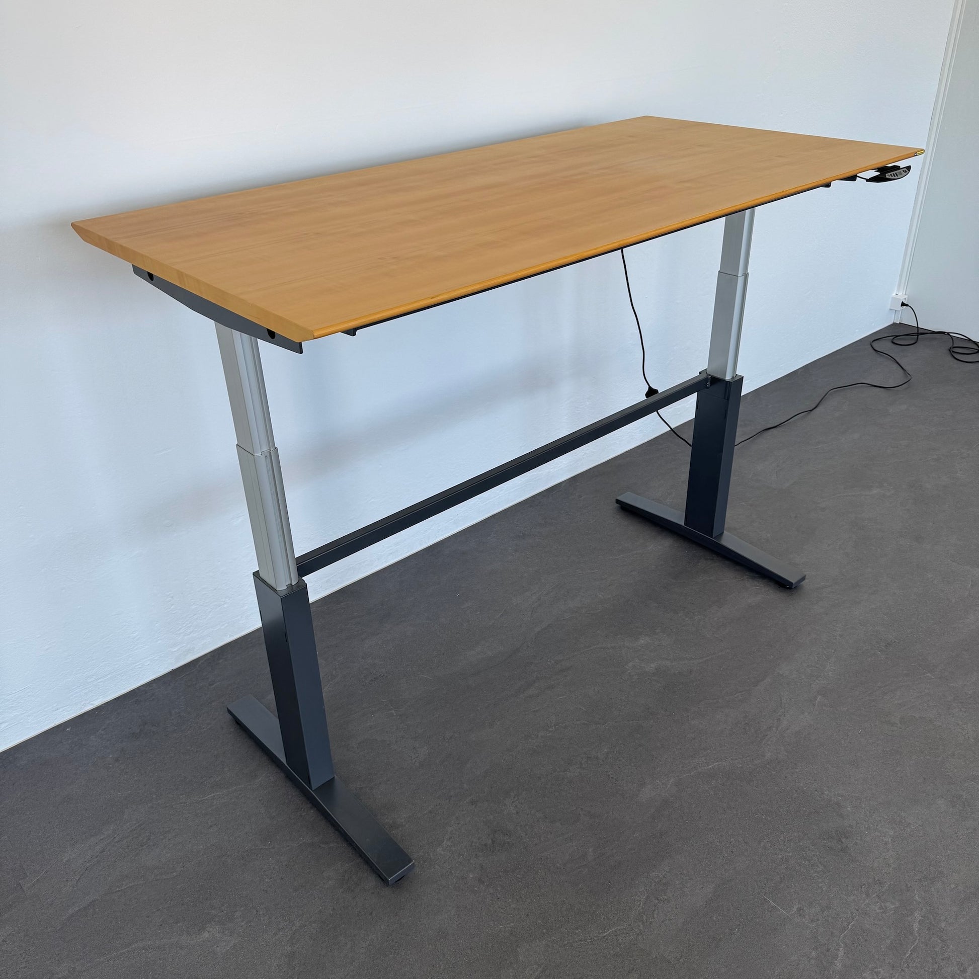 Ergodata System Desk Sitz-Steh Schreibtisch 1800x900mm