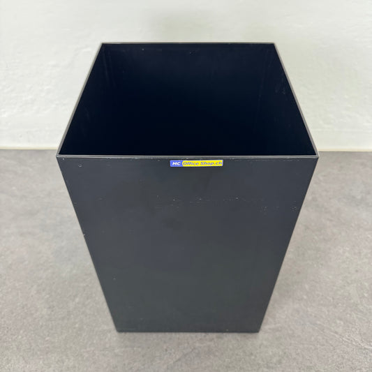 Top Design Eleganto Abfalleimer aus Metall Schwarz