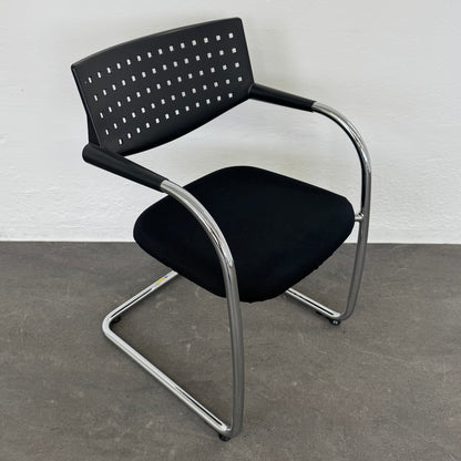 Vitra Visavis Freischwinger mit Armlehnen - 6038025