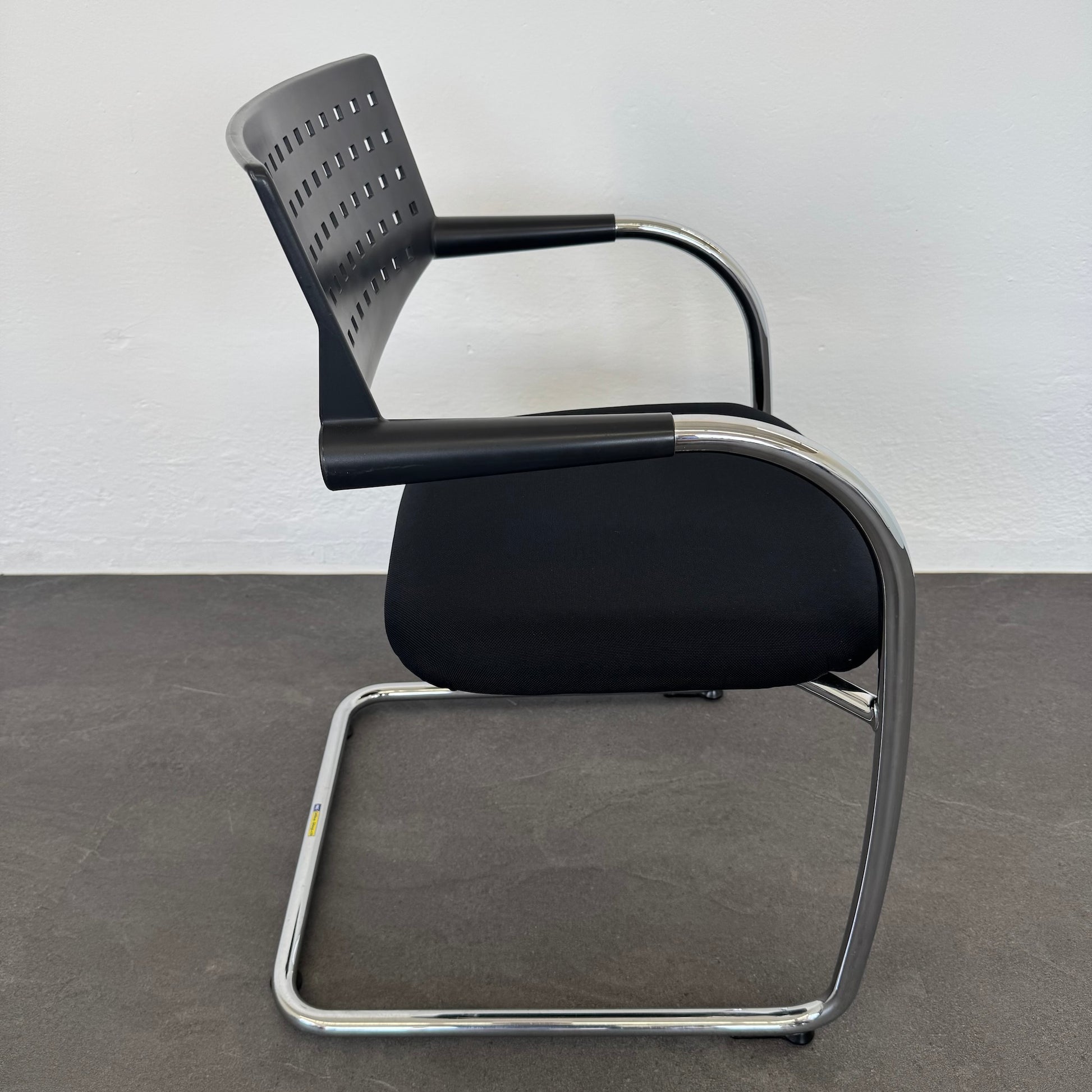 Vitra Visavis Freischwinger mit Gestell Metall Chrom