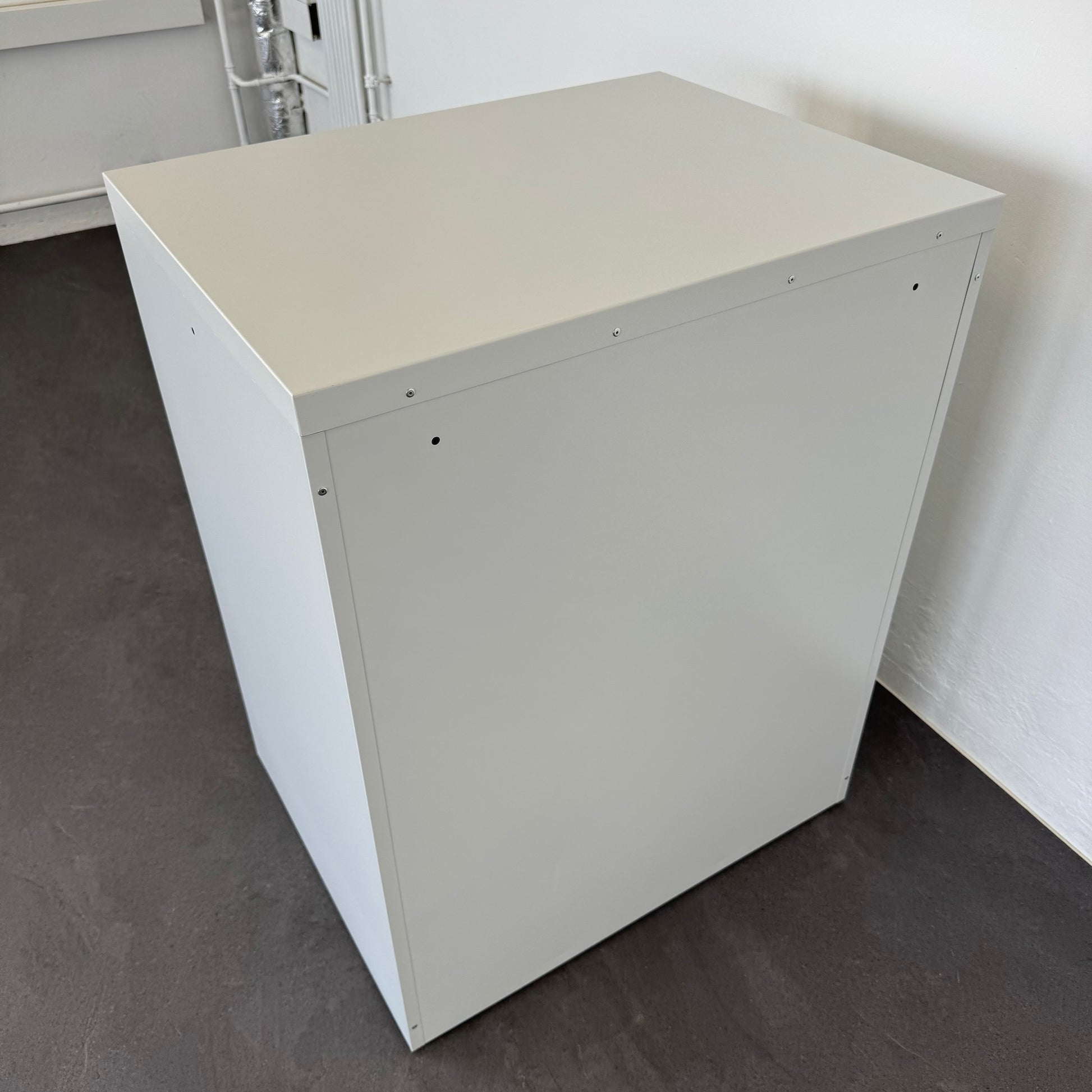 Bisley Silverline Hängeregisterschrank Ansicht von hinten