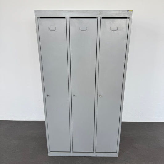 Stalgo Classic Garderobenschrank Metall Grau