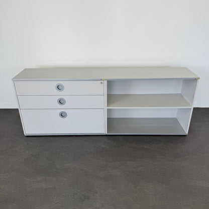 Denz D3 Sideboard MDF Hellgrau 2000 mm breit - 6038050