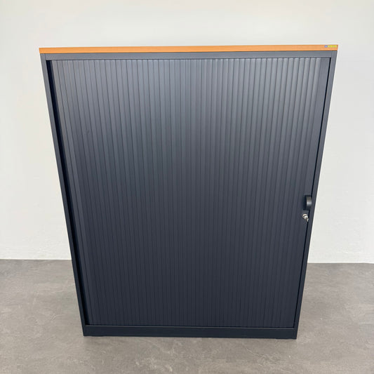 Lista Office Storage Lateralschrank aus Metall Schwarz