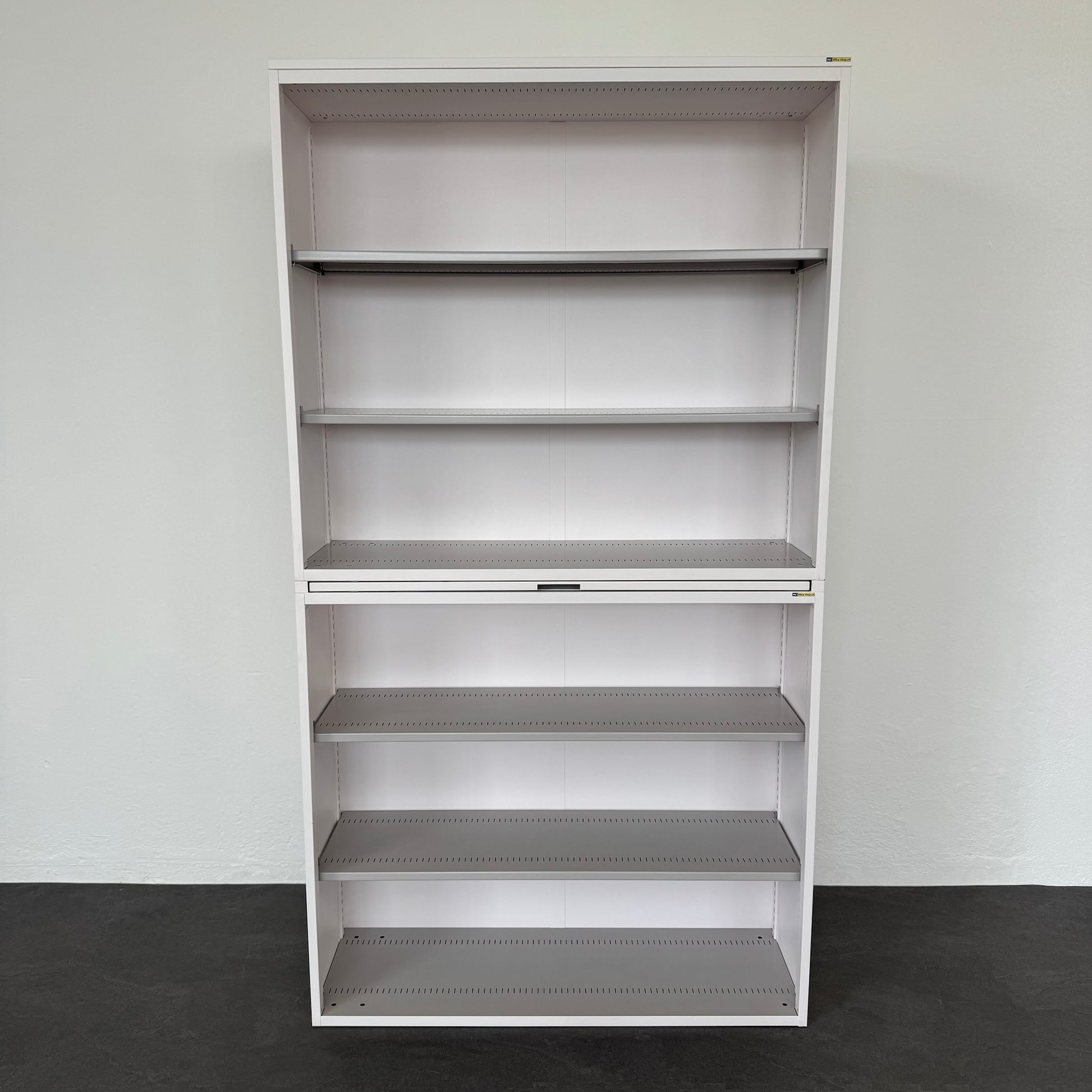 Lista Office Storage Regal Metall Weiss