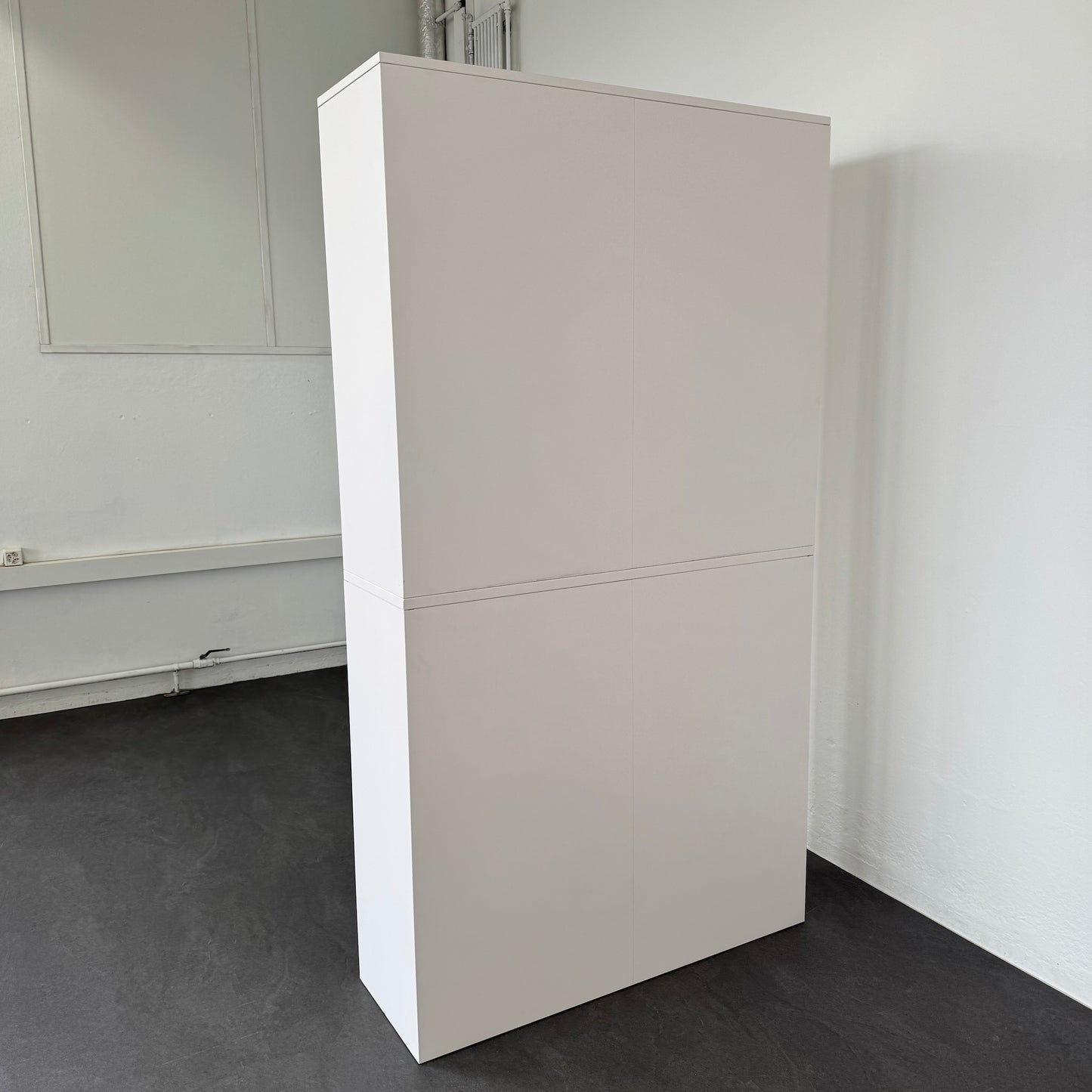 Lista Office Storage Regal Ansicht von hinten