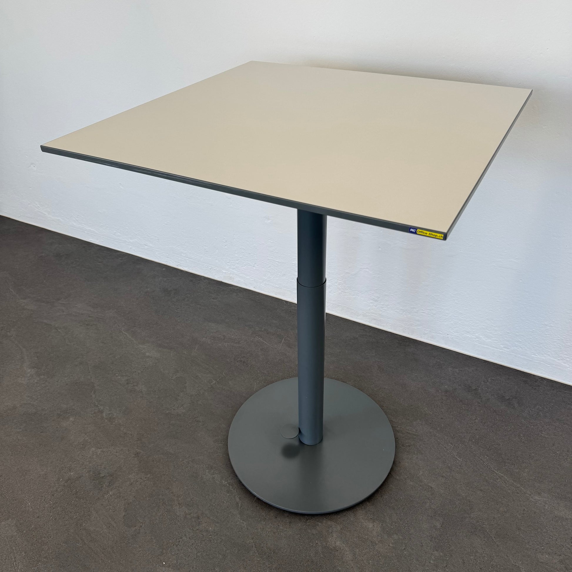 Lista Office Choice Sitz-Steh-Besprechungstisch Gestell Metall Anthrazit - 6038113