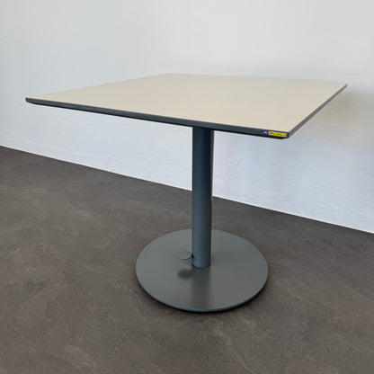 Lista Office Choice Sitz-Steh-Besprechungstisch Ansicht seitlich - 6038113