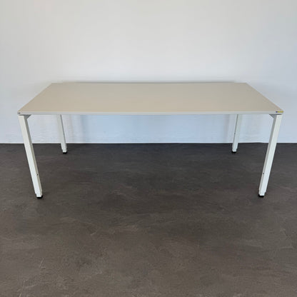 Lista Office Motion Schreibtisch mit Spanplatte Lichtgrau Hell - 6038693