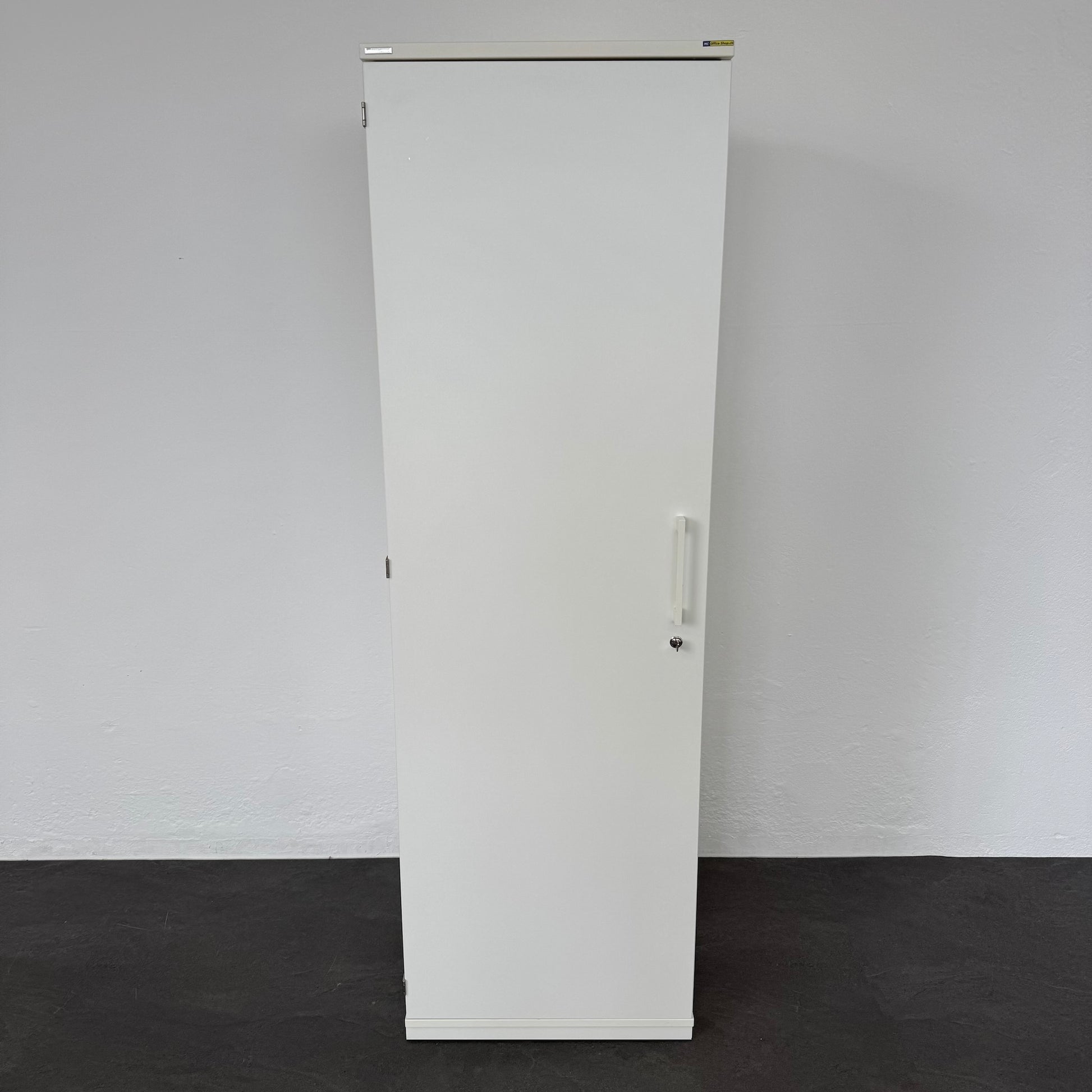 Palmberg Prisma 2 Garderobenschrank aus Spanplatte Weiss