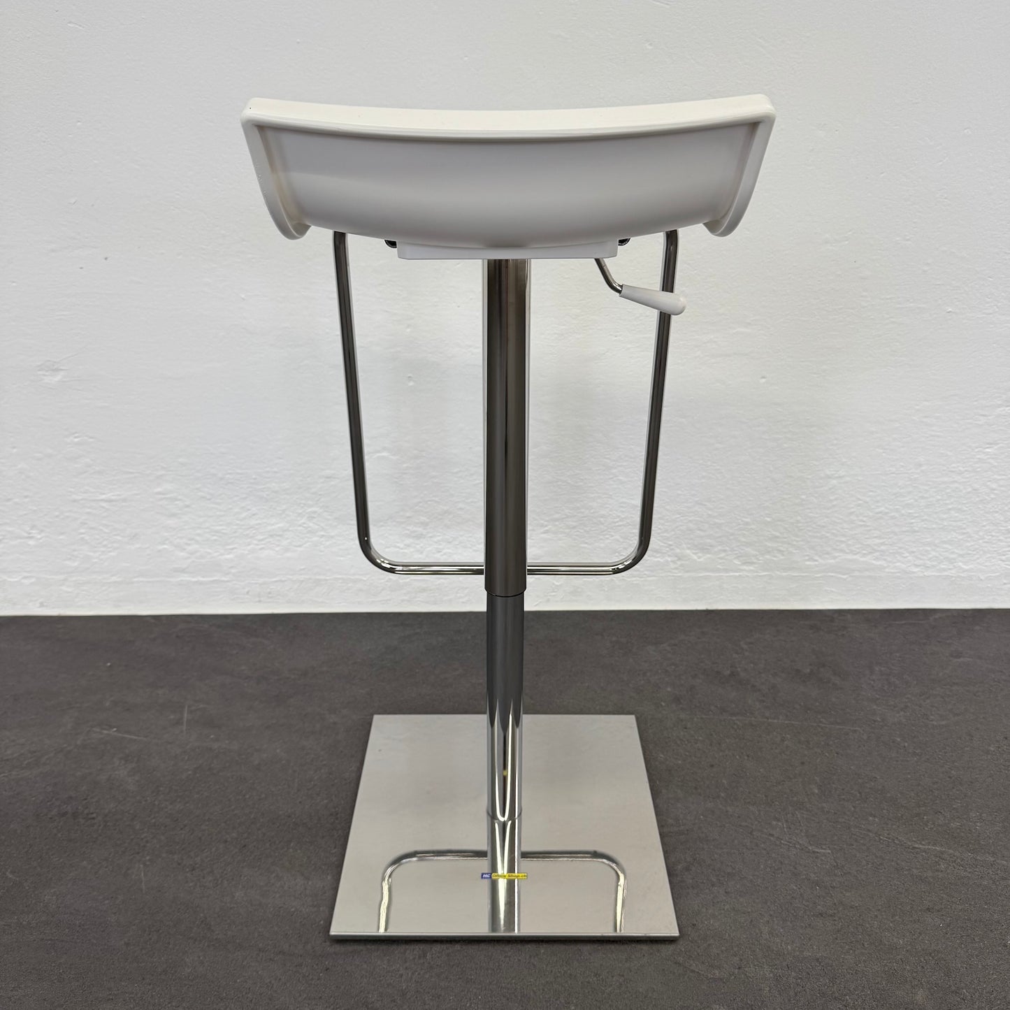 Top Design White Line  Barhocker Ansicht von hinten